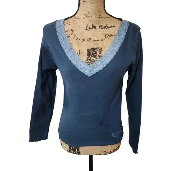 HARLEY Davidson womens long sleeve tee. Size Medium - Picture 1 of 6